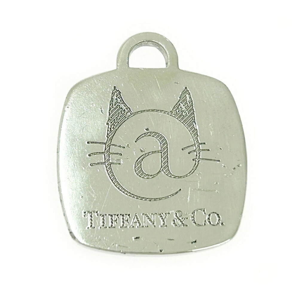 TIFFANY Co Cat Street Silver Pendant - Picture 2 of 7